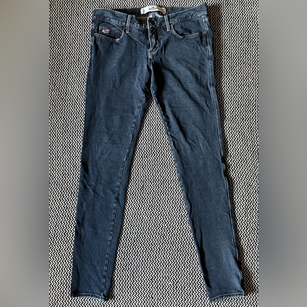Hollister Jegging, darker blue wash, 5 regular - Picture 3 of 5